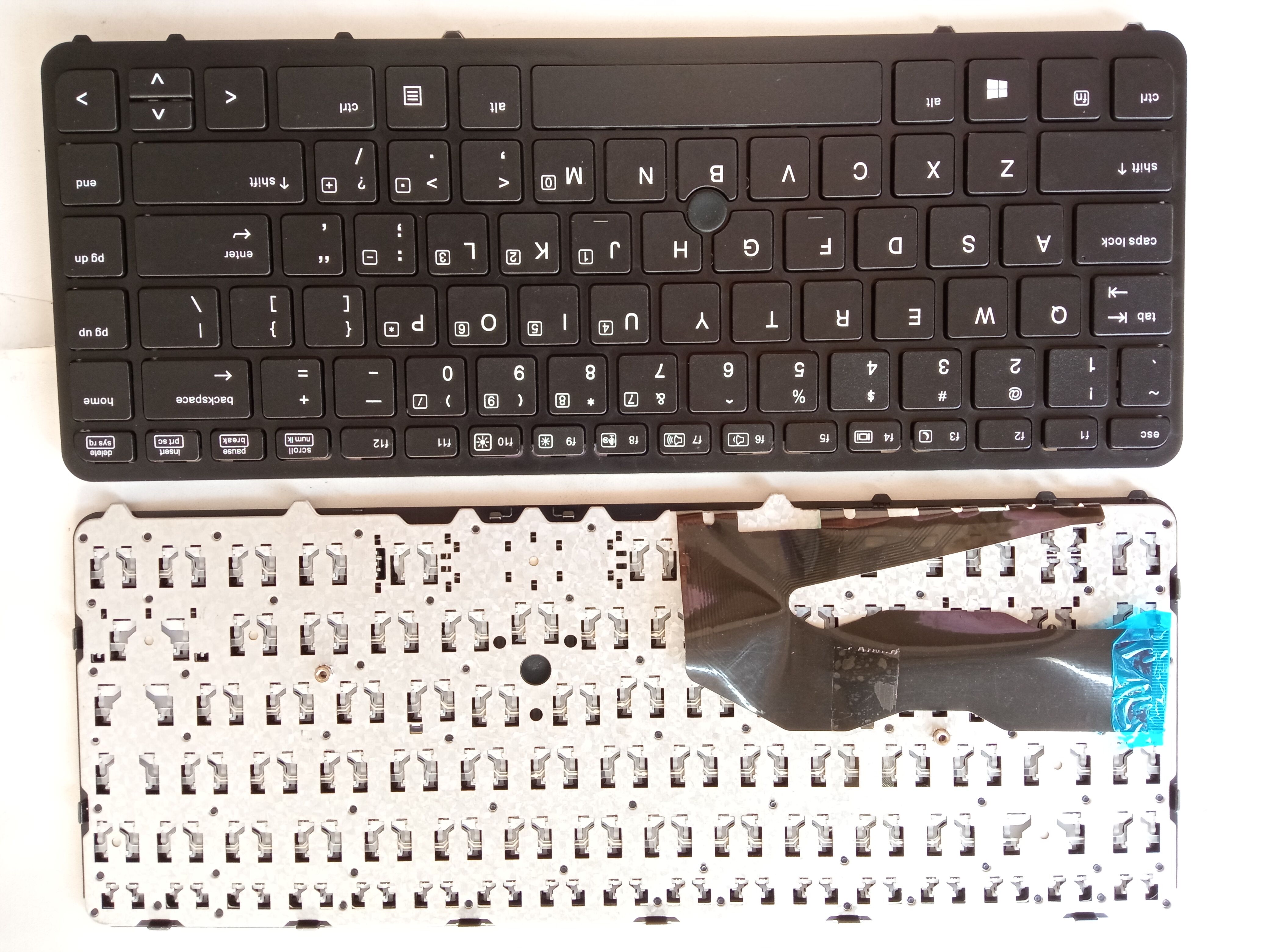 Picture of New Replacement Laptop Keyboard For HP 840G1/840G2/850G1/850G2/745G1/745G2/ZBOOK14 G1 G2 BLACK FRAME BLACK (OEM) US Layout